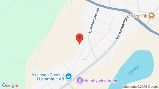 Apartments for rent i Växjö - kort over placeringen