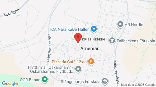 Apartments for rent i Oskarshamn - kort over placeringen