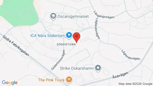 Apartments for rent i Oskarshamn - kort over placeringen