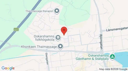 Apartments for rent i Oskarshamn - kort over placeringen