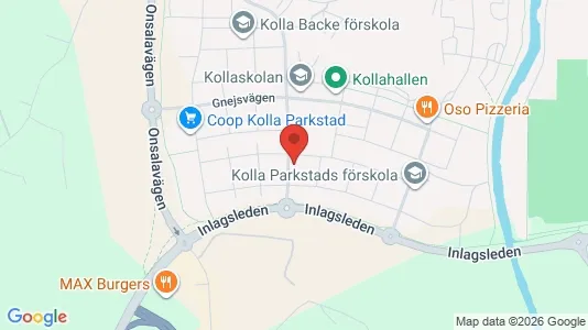 Apartments for rent i Kungsbacka - kort over placeringen