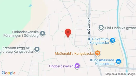 Apartments for rent i Kungsbacka - kort over placeringen