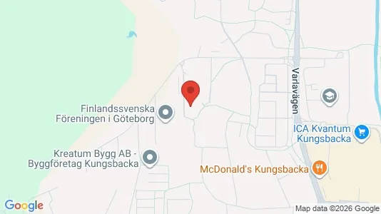 Apartments for rent i Kungsbacka - kort over placeringen
