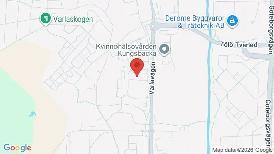 Apartments for rent i Kungsbacka - kort over placeringen