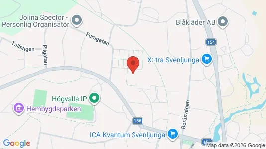 Apartments for rent i Svenljunga - kort over placeringen