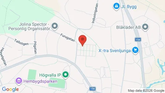 Apartments for rent i Svenljunga - kort over placeringen