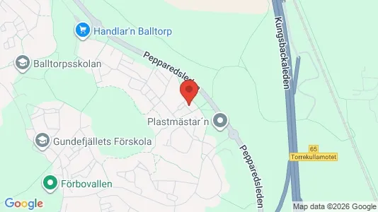 Apartments for rent i Mölndal - kort over placeringen