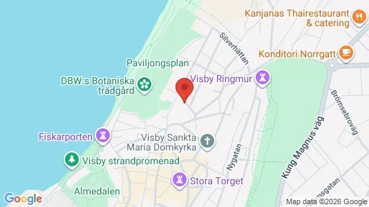 Apartments for rent i Gotland - kort over placeringen
