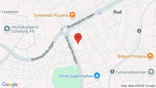 Apartments for rent i Askim-Frölunda-Högsbo - kort over placeringen