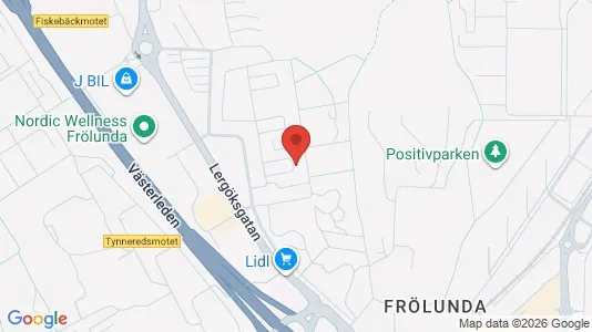 Apartments for rent i Askim-Frölunda-Högsbo - kort over placeringen