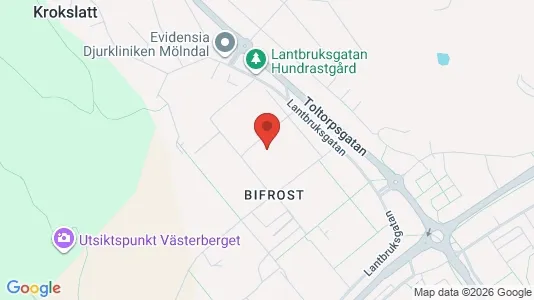 Apartments for rent i Mölndal - kort over placeringen
