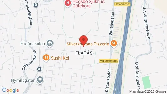 Apartments for rent i Askim-Frölunda-Högsbo - kort over placeringen