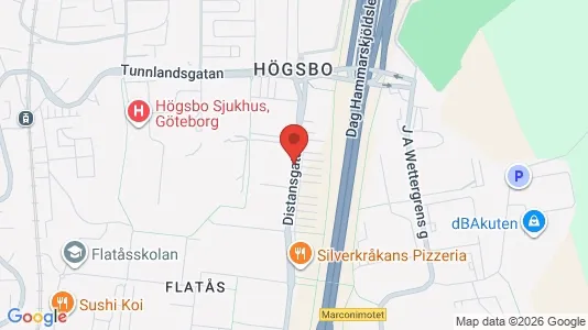 Apartments for rent i Askim-Frölunda-Högsbo - kort over placeringen