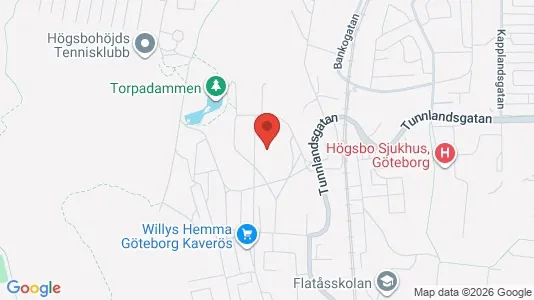Apartments for rent i Askim-Frölunda-Högsbo - kort over placeringen