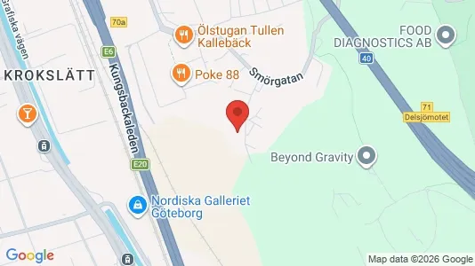 Apartments for rent i Örgryte-Härlanda - kort over placeringen