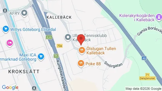 Apartments for rent i Örgryte-Härlanda - kort over placeringen