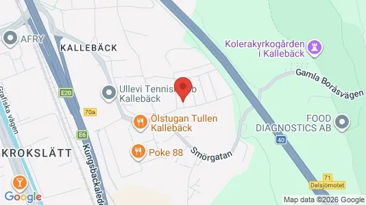 Apartments for rent i Örgryte-Härlanda - kort over placeringen