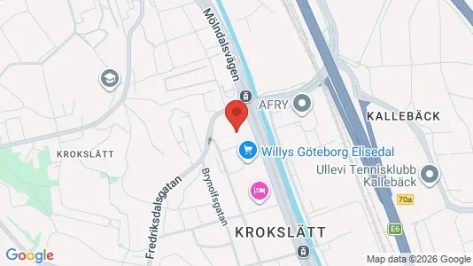 Apartments for rent i Johanneberg - kort over placeringen