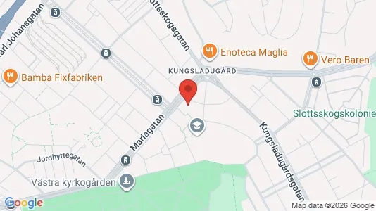 Apartments for rent i Majorna-Linné - kort over placeringen