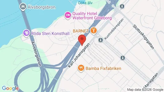 Apartments for rent i Majorna-Linné - kort over placeringen