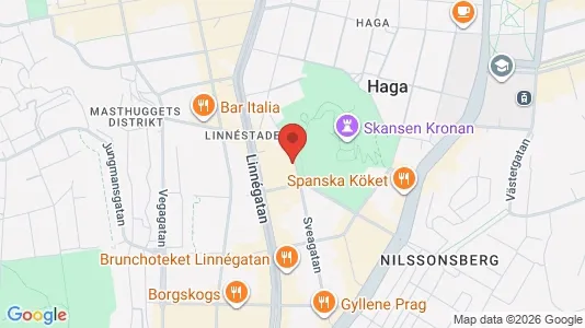 Apartments for rent i Gothenburg City Centre - kort over placeringen