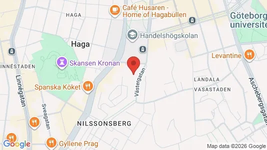 Apartments for rent i Gothenburg City Centre - kort over placeringen