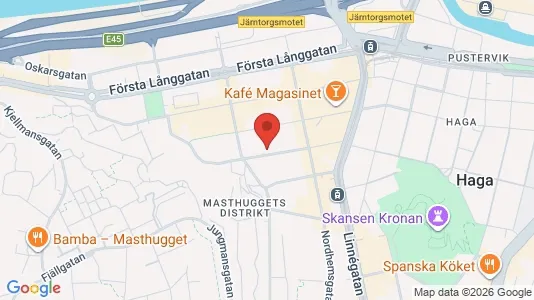 Apartments for rent i Gothenburg City Centre - kort over placeringen