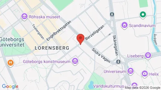 Apartments for rent i Örgryte-Härlanda - kort over placeringen