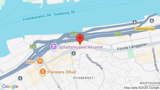 Apartments for rent i Majorna-Linné - kort over placeringen