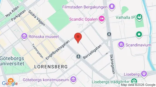 Apartments for rent i Örgryte-Härlanda - kort over placeringen