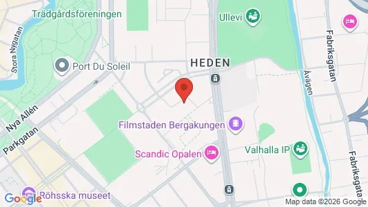 Apartments for rent i Gothenburg City Centre - kort over placeringen