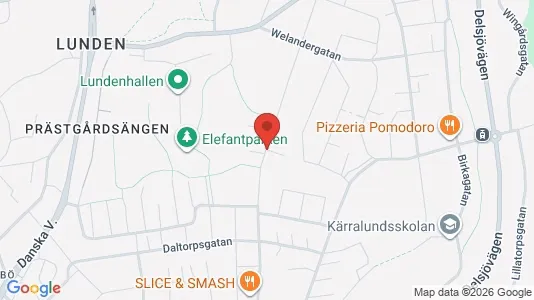 Apartments for rent i Örgryte-Härlanda - kort over placeringen