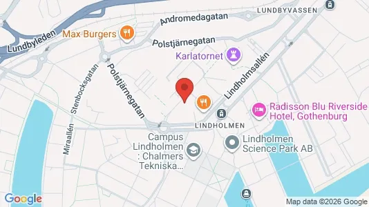 Apartments for rent i Lundby - kort over placeringen