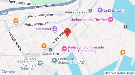 Apartments for rent i Lundby - kort over placeringen