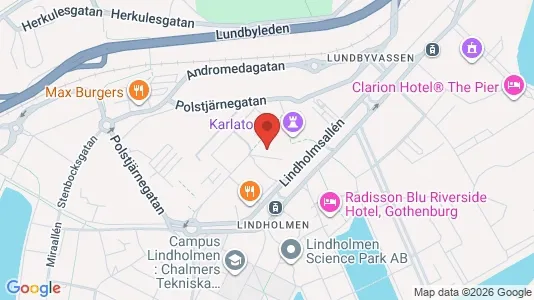 Apartments for rent i Lundby - kort over placeringen
