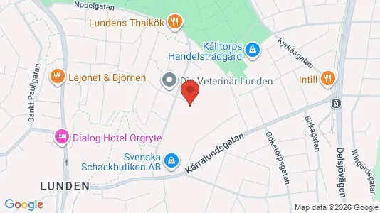 Apartments for rent i Örgryte-Härlanda - kort over placeringen