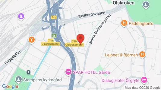 Apartments for rent i Örgryte-Härlanda - kort over placeringen