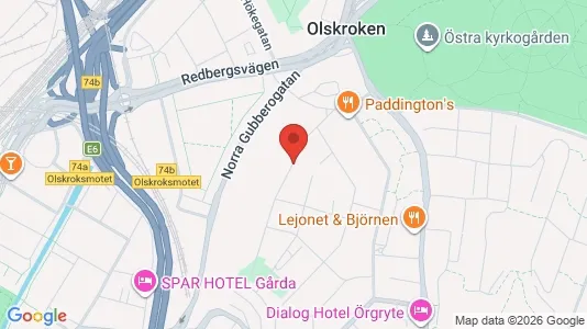 Apartments for rent i Örgryte-Härlanda - kort over placeringen