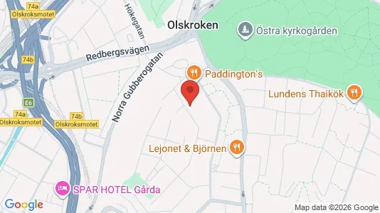 Apartments for rent i Örgryte-Härlanda - kort over placeringen