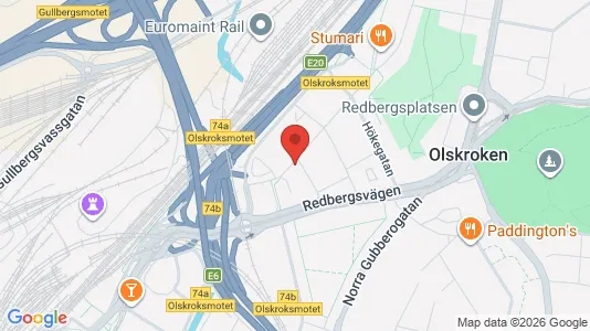 Apartments for rent i Örgryte-Härlanda - kort over placeringen