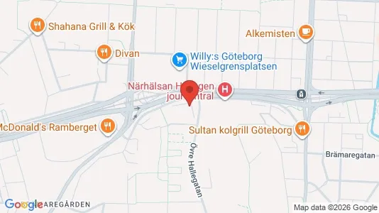 Apartments for rent i Lundby - kort over placeringen