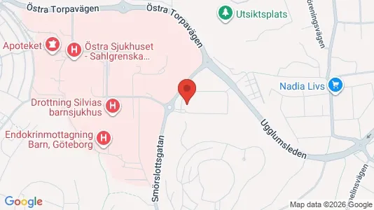 Apartments for rent i Örgryte-Härlanda - kort over placeringen