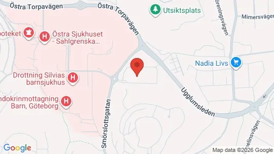 Apartments for rent i Örgryte-Härlanda - kort over placeringen