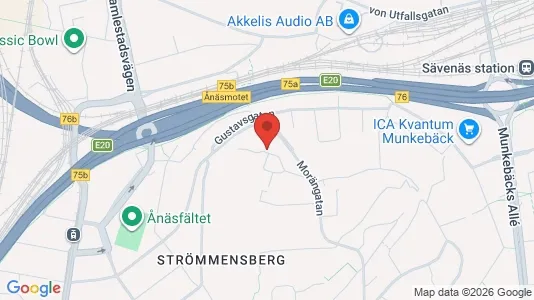 Apartments for rent i Örgryte-Härlanda - kort over placeringen