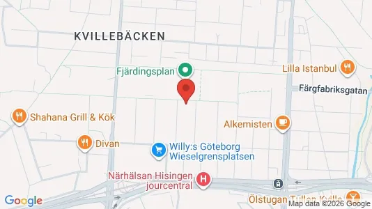 Apartments for rent i Lundby - kort over placeringen