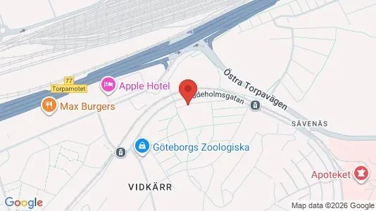 Apartments for rent i Örgryte-Härlanda - kort over placeringen