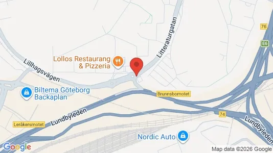 Apartments for rent i Norra hisingen - kort over placeringen