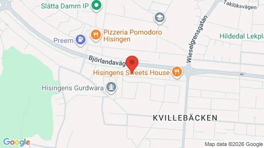 Apartments for rent i Lundby - kort over placeringen