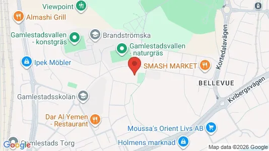 Apartments for rent i Gothenburg East - kort over placeringen