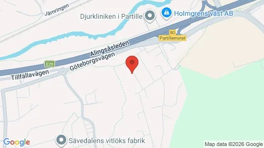Apartments for rent i Partille - kort over placeringen